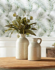 Melrose Home Goods & Essentials Fallon 11.75" White Terra Cotta Jug