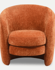 Sagebrook Accent Chair Mirage Barrel Earth-Toned Rust Accent Chair