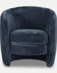 Sagebrook Accent Chair Mirage Barrel Navy-Blue Accent Chair