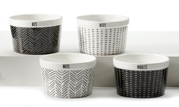 Giftcraft Dining & Kitchen Tidbit 8.7 X 3.5 Set-of-4 Bowls