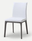 Homeroots Kitchen & Dining Alani Set-of-Two Faux Leather Dining Chairs