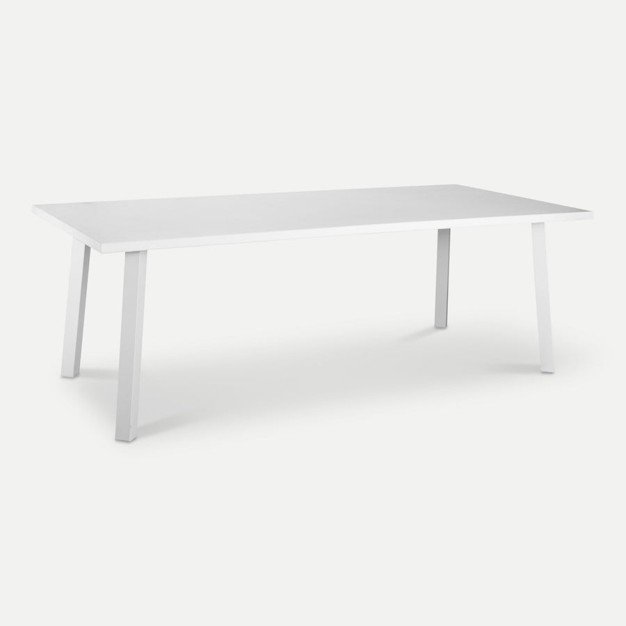 Homeroots Kitchen & Dining Demi Outdoor Aluminum Dining Table