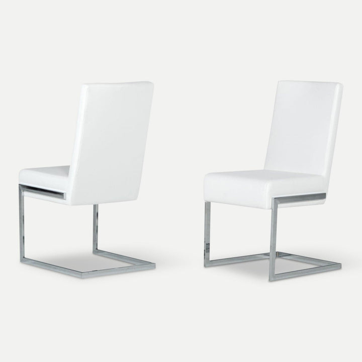 Homeroots Kitchen & Dining Nadia Set-of-Two Modern Dining Chairs