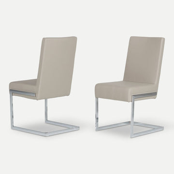 Homeroots Kitchen & Dining Nadia Set-of-Two Modern Dining Chairs