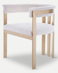 Homeroots Kitchen & Dining Palmer Sculptural Ultra-Modern Dining Chair