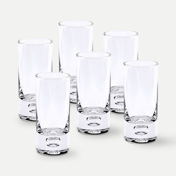 Homeroots Kitchen & Dining Peter 6-Piece Crystal Shot Glasses