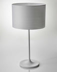 Homeroots Lighting Avi Ultra-Modern Drum Shade Table Lamp