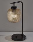Homeroots Lighting Dotty Mercury Bronze Table Lamp
