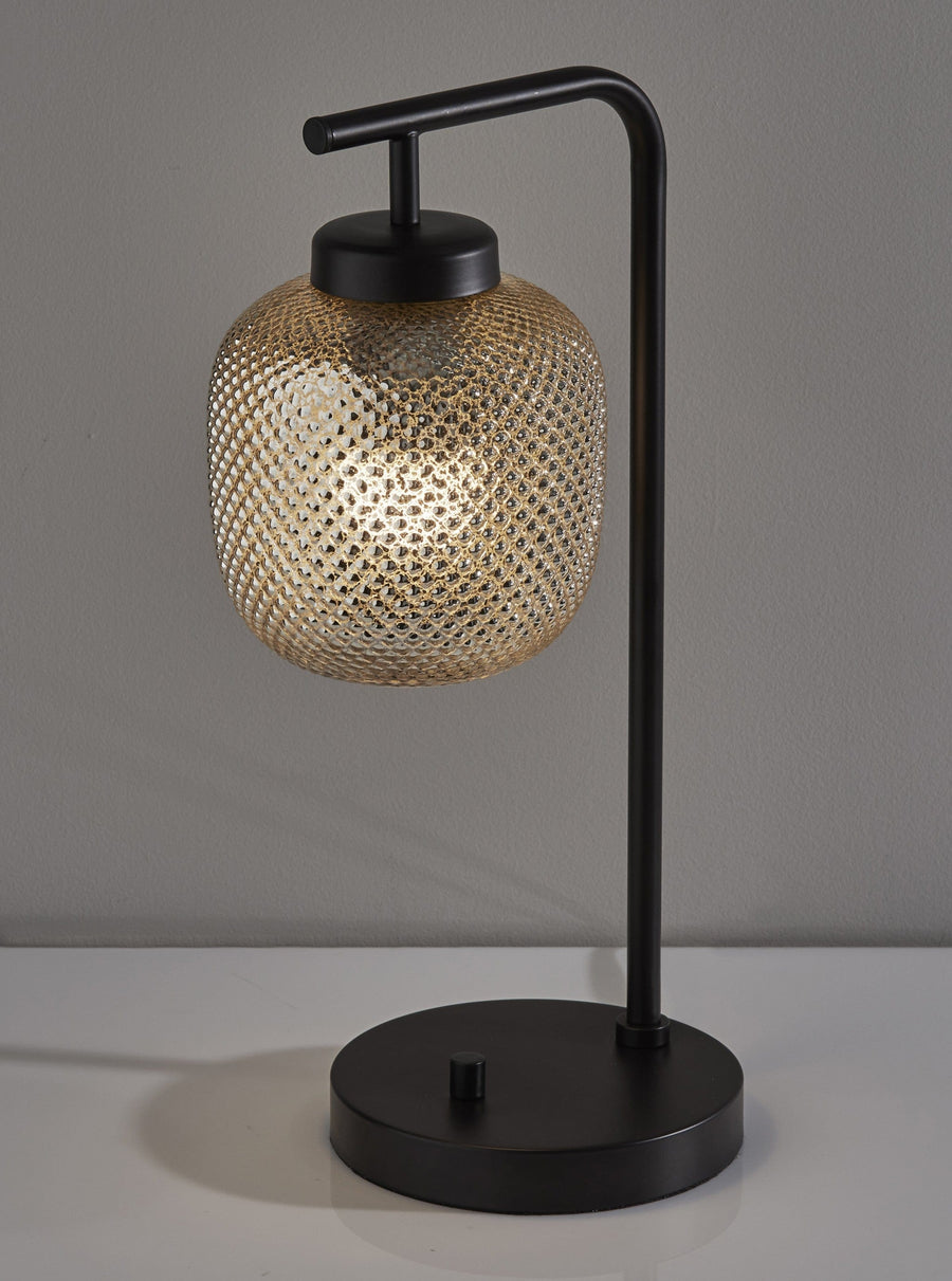 Homeroots Lighting Dotty Mercury Bronze Table Lamp