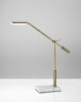Homeroots Lighting Finley Adjustable Desk Lamp with Dimmable LED Bulb