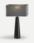 Homeroots Lighting Rowan Rectangle Drum Table Lamp