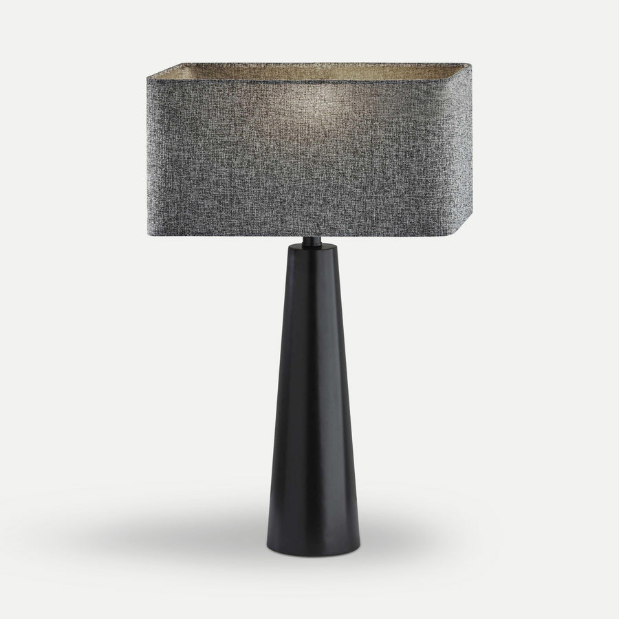 Homeroots Lighting Rowan Rectangle Drum Table Lamp