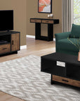 Homeroots Living Room Harlow Coffee Table with Storage