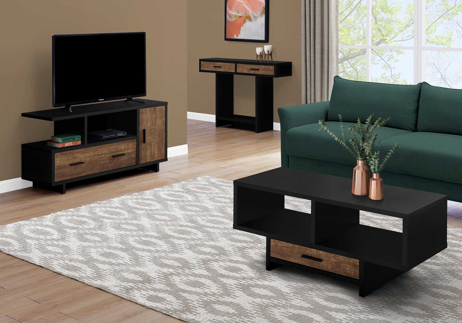 Homeroots Living Room Harlow Coffee Table with Storage