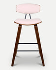 Homeroots Living Room Margo Mid-Century Modern Bar Stool