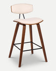 Homeroots Living Room Margo Mid-Century Modern Bar Stool