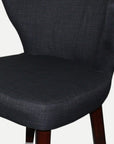 Homeroots Living Room Nora Curved-Back Dining Chair