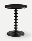 Homeroots Living Room Norma Traditional Spindle Side Table