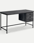 Homeroots Office Abby Modern-Farmhouse Writing Desk with Drawers