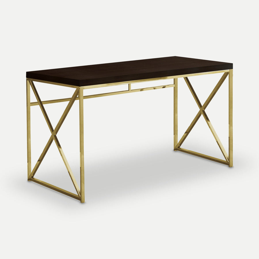 Homeroots Office Della Home Office X-Frame Writing Desk