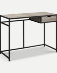 Homeroots Office Quinton Contemporary-Modern Computer Desk with Drawer