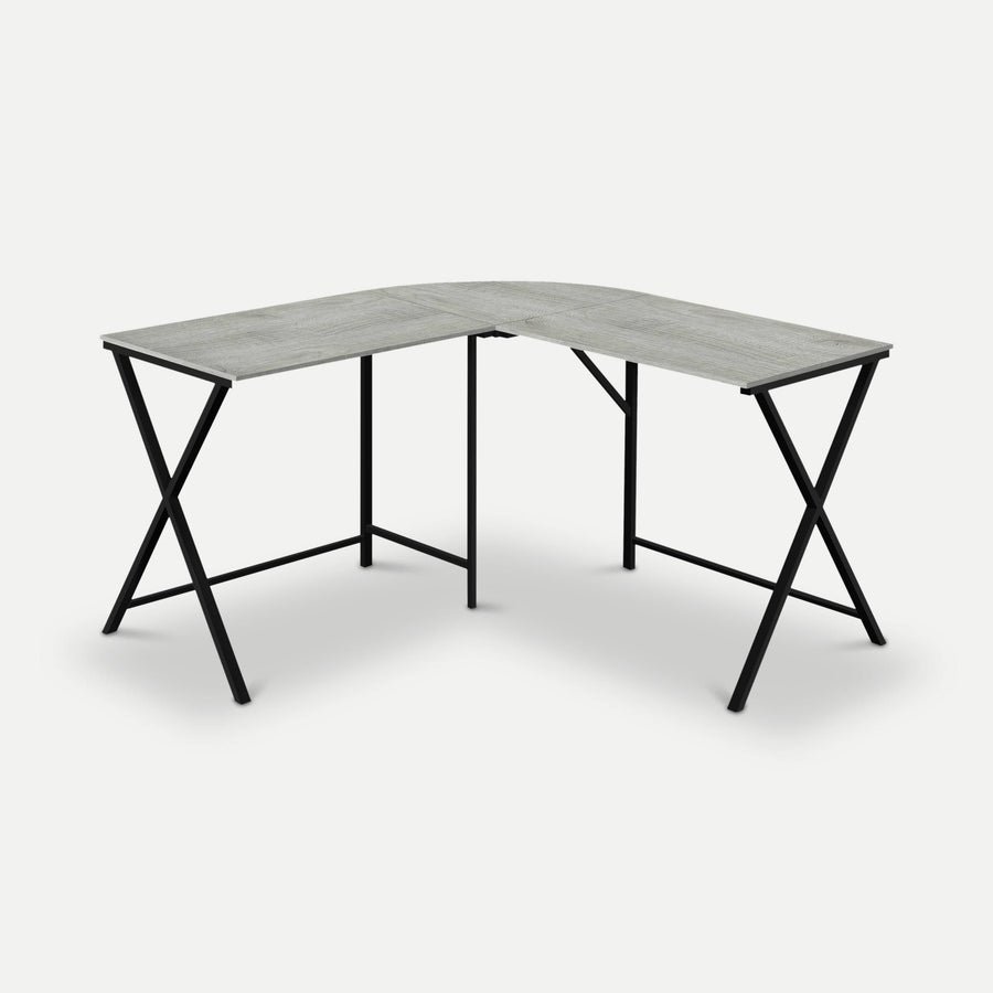 Homeroots Office Spencer Minamilist L-Shaped Desk for Office