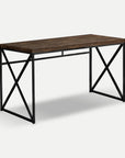 Homeroots Office Watson Industrial X-Frame Writing Desk