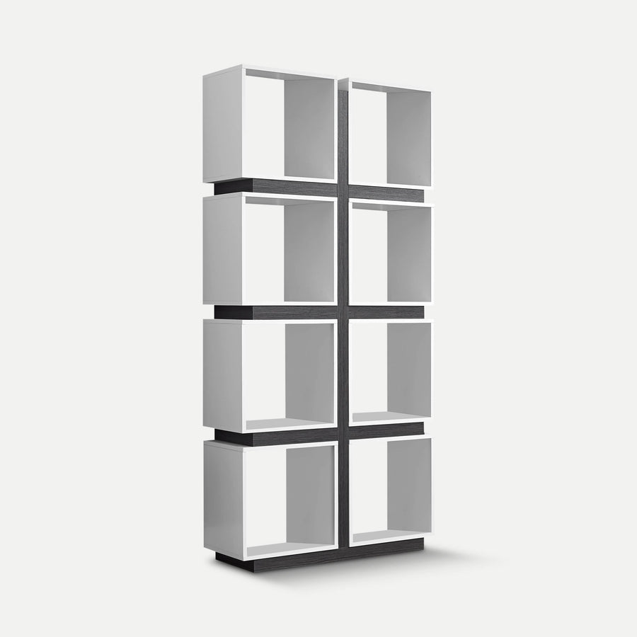 Homeroots Office Wells Ultra-Modern Cubicle Organizer Cubby Bookshelf