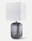 Homeroots Outdoor Beckham Polished Nickel Table Lamp