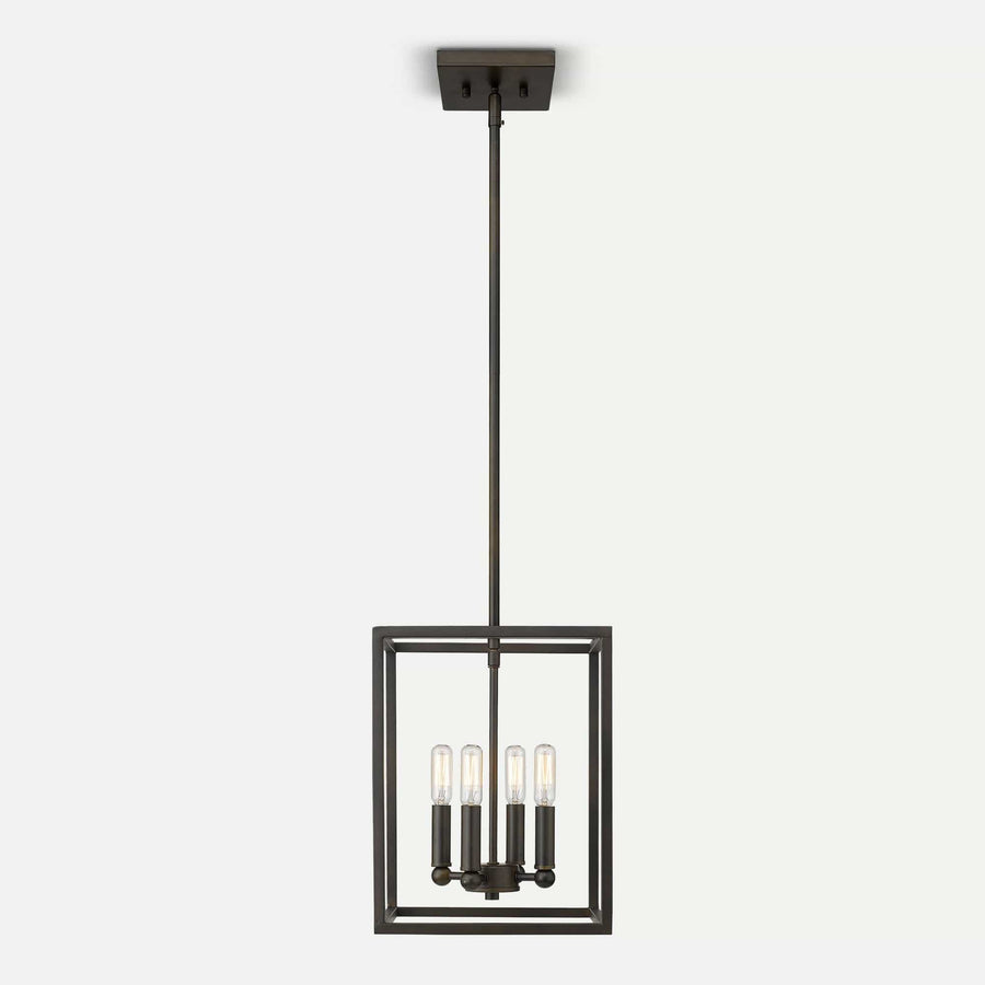 Homeroots Outdoor Cobar 4-Light Pendant