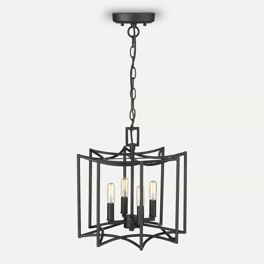 Homeroots Outdoor Rhian 4-Light Pendant