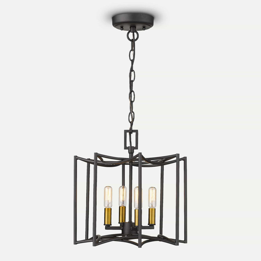 Homeroots Outdoor Rhian 4-Light Pendant