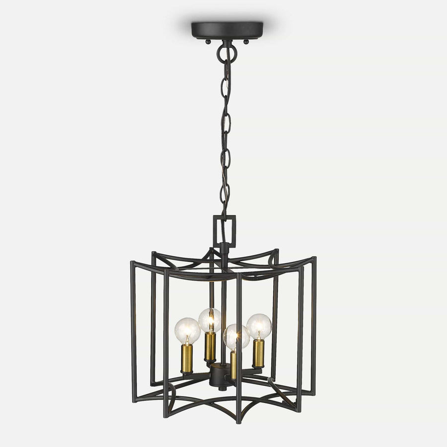 Homeroots Outdoor Rhian 4-Light Pendant