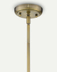 Homeroots Outdoor Solea 12-Light Antique Brass Chandelier
