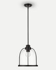 Homeroots Outdoor Stanton 1-Light Glass Pendant