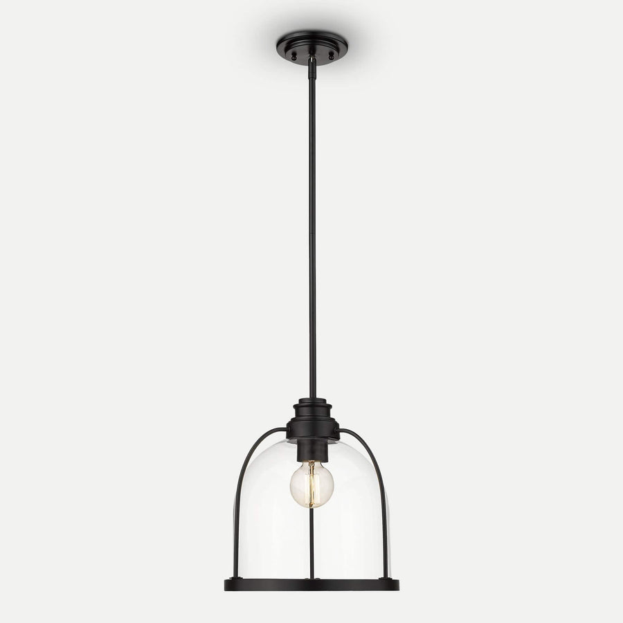 Homeroots Outdoor Stanton 1-Light Glass Pendant