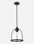 Homeroots Outdoor Stanton 1-Light Glass Pendant