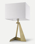 Homeroots Outdoor Stratos Aged Brass Table Lamp