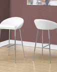 Monarch Kitchen & Dining Hampton 30" Set-of-2 Barstool with Back