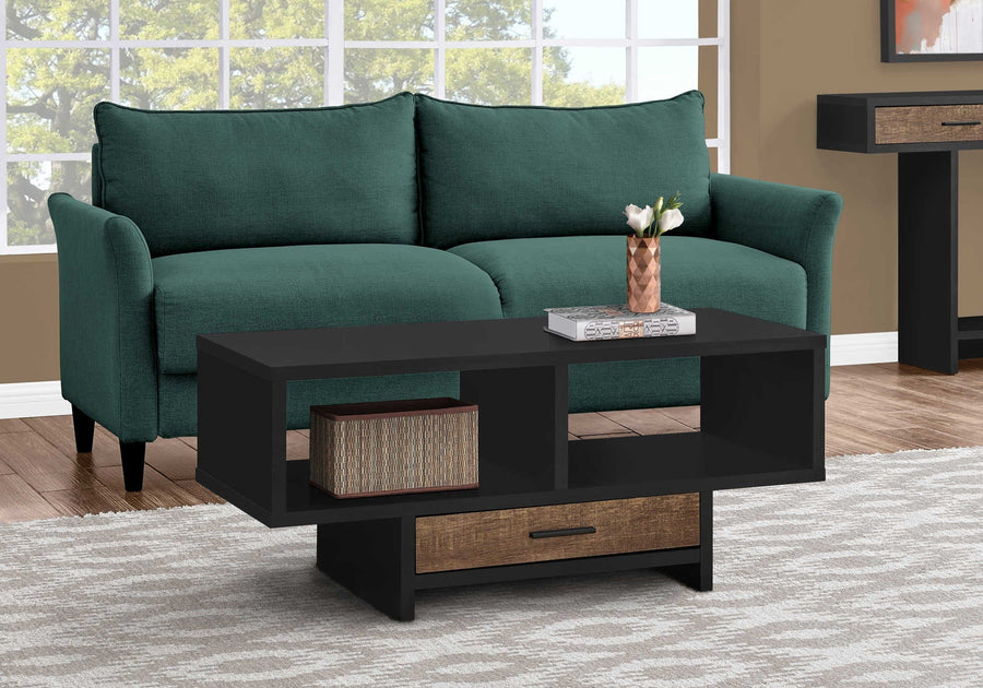 Monarch Living Room Harlow Coffee Table with Storage