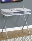 Monarch Office Emma X-Frame Standing Desk for Small Spaces