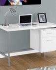 Monarch Office Francesco Writing Desk with Storage Drawers