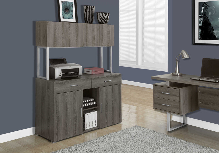 Monarch Office Harrison 2-Tier Storage Cabinet with Drawers