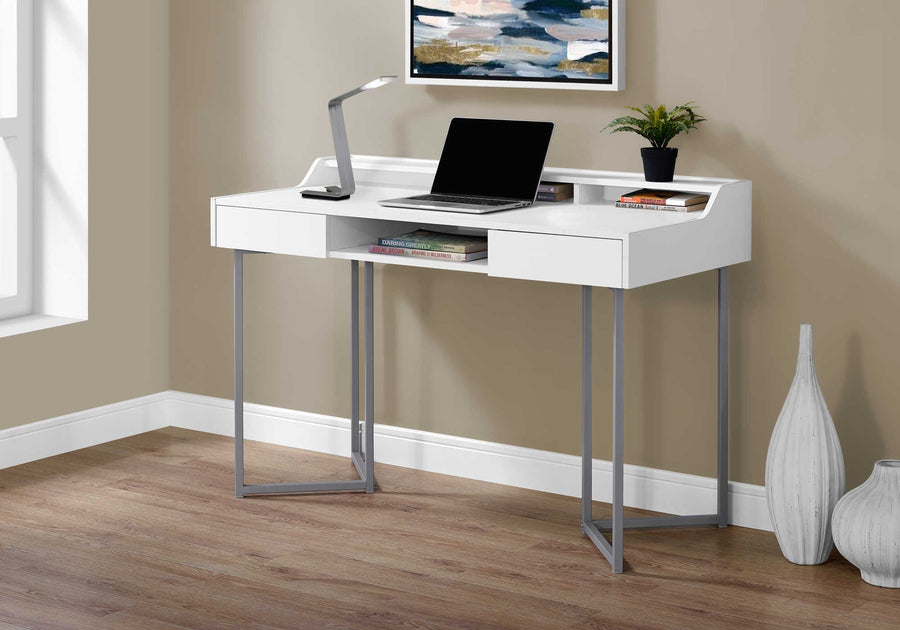 Monarch Office Mae Storage Desk with Drawers